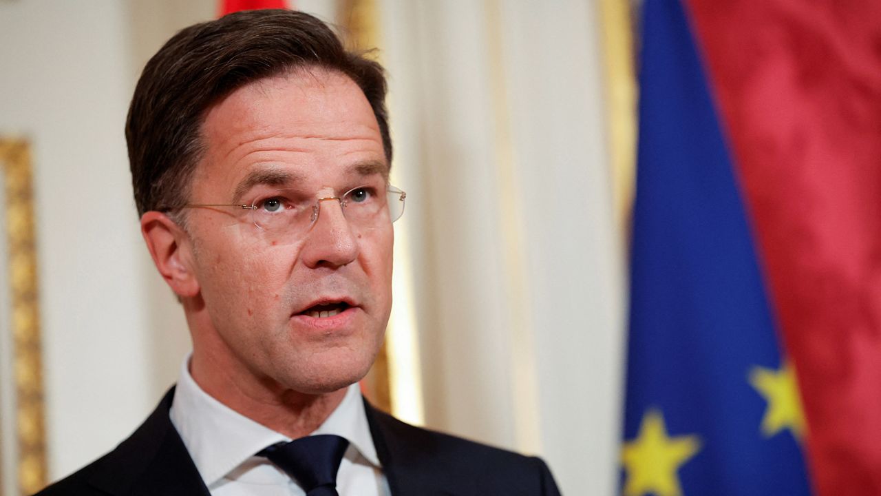 Dutch Prime Minister Mark Rutte, pictured in Amsterdam, the Netherlands, in April.

