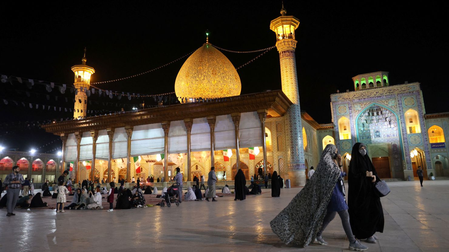 The Shah Cheragh Shrine in Shiraz, Iran, on October 28, 2022. 