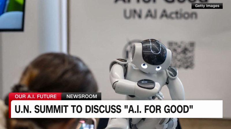 Robots take center stage at U.N.’s AI for Good Global Summit | CNN