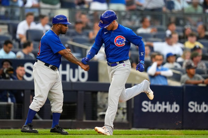 Chicago Cubs win at Yankee Stadium for first time in franchise