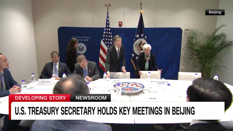 U.S. Treasury Secretary meets with China’s Vice Premier | CNN