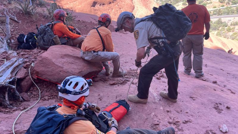 NextImg:Hiker's body recovered after apparent slip and fall from Arizona's Bell Rock trail | CNN