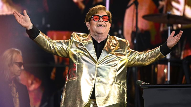 NextImg:'Tonight is the final night': Elton John says goodbye to over 50 years of touring with last show on his farewell tour | CNN