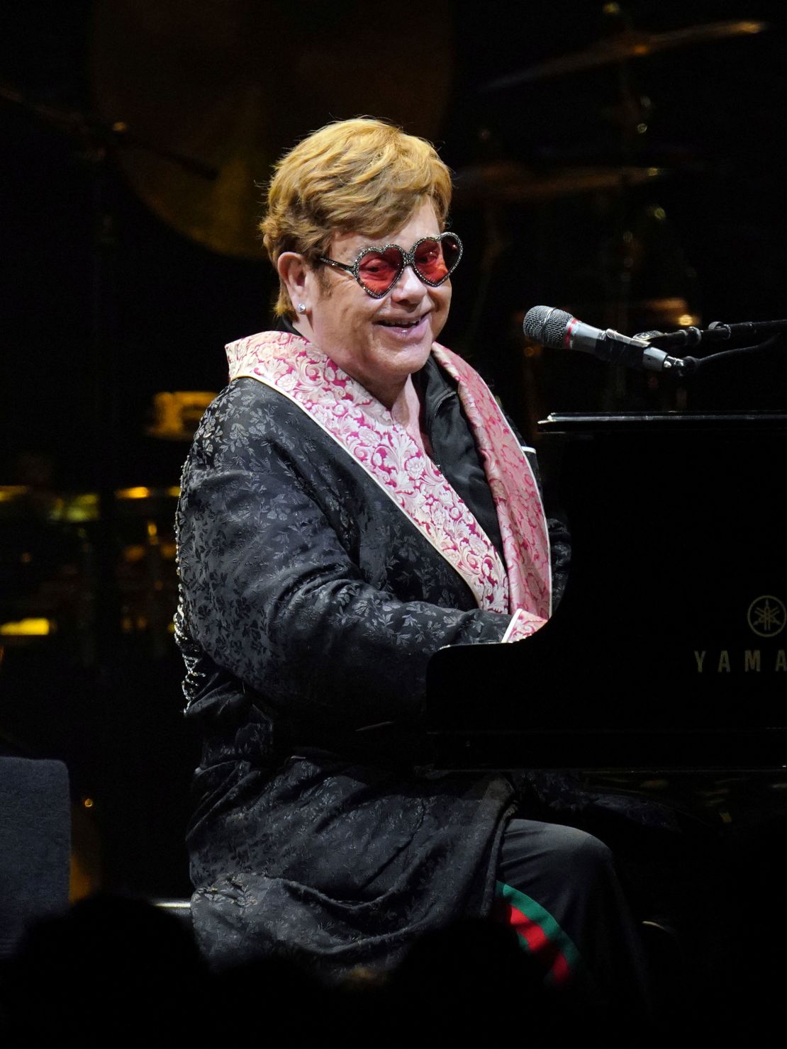 Elton John performed his final show at the Tele2 Arena in Stockholm, Sweden.