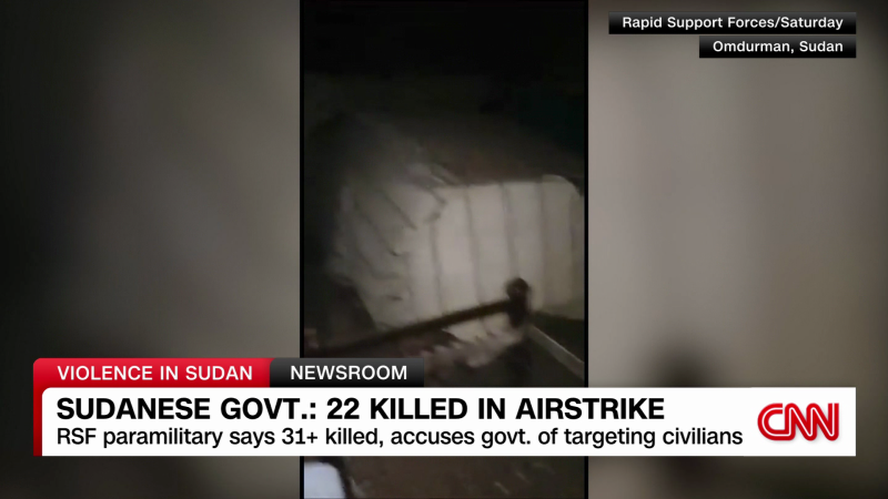 Many dead, injured in Sudan airstrike cnni world | CNN