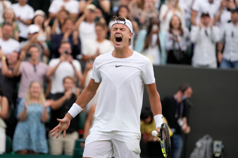 Wimbledon Underarm serve backfires as Alejandro Davidovich Fokina loses to Holger Rune CNN