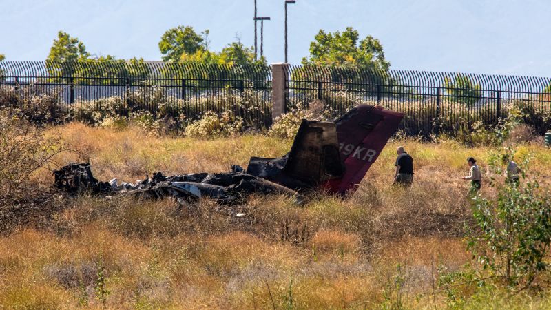 6 people die in Cessna plane crash in California | CNN