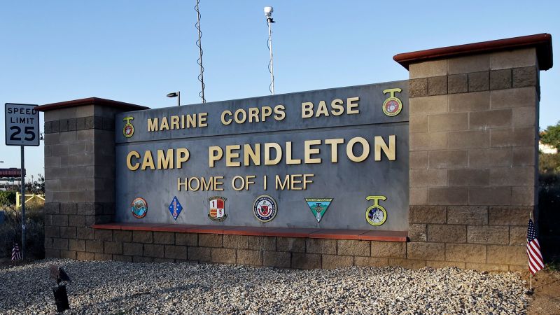 NextImg:Marine taken into custody after missing 14-year-old girl found at Camp Pendleton, authorities say | CNN