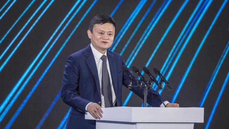 NextImg:How much did Jack Ma's speech cost Ant Group? About $230 billion | CNN Business