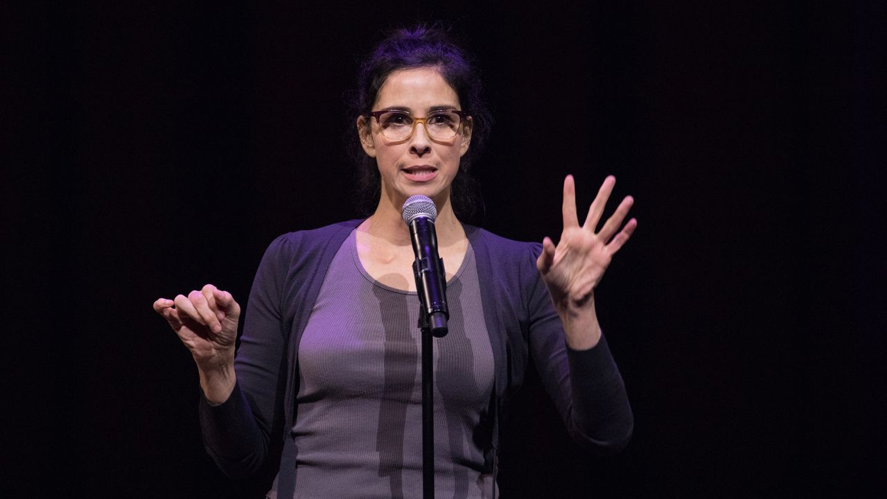 Comedian Sarah Silverman performs onstage during Moontower Just For Laughs "Sarah Silverman & Friends" at ACL Live at The Moody Theatre on April 24, 2022 in Austin, Texas. 