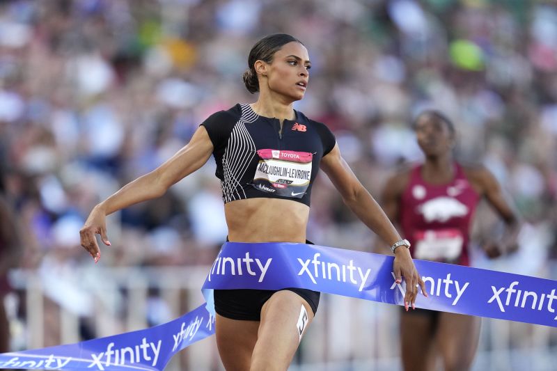 Sydney McLaughlin-Levrone wins 400-meter title at US track and field championships after switching from hurdles CNN