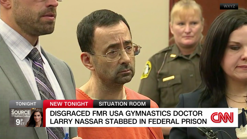 Disgraced gymnastics doctor stabbed in prison | CNN