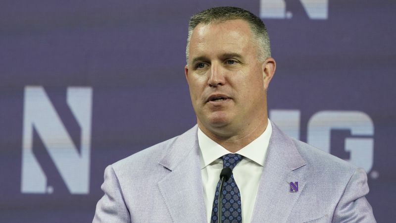 NextImg:Former coach and school sued by ex-Northwestern University football player | CNN