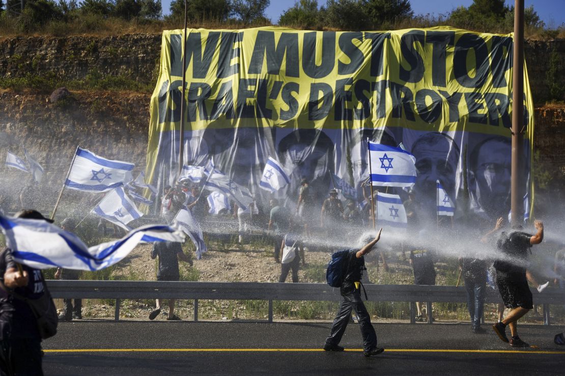 Protests have erupted all year in Israel, in opposition to the plans.