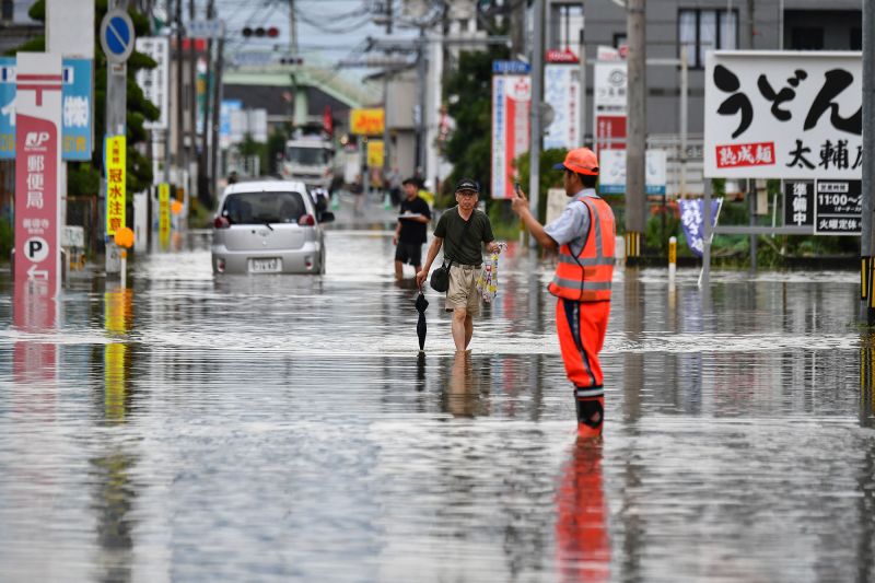 Jepang: Banjir Dan Tanah Longsor Menewaskan Enam Orang Karena Para ...