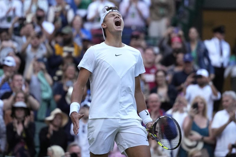 Holger Rune’s Mom Is Inspiring His Quarterfinal Run At Wimbledon | CNN