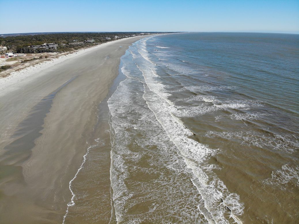 <strong>South Carolina (45 bites): </strong>None of the 45 unprovoked attacks in South Carolina in the decade-long time frame were fatal. Charleston (Kiawah Island is pictured) was the area with the most attacks. 