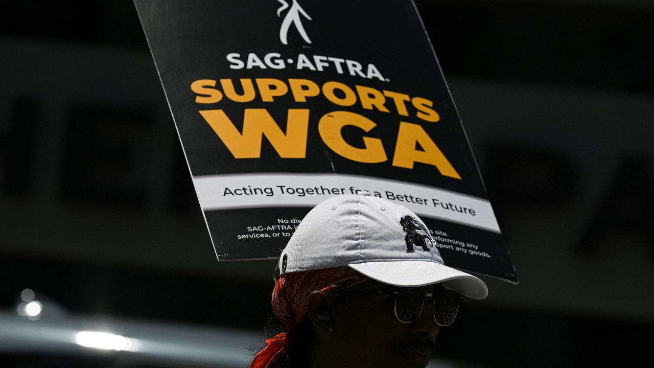Members of SAG-AFTRA, the union of 160,000 actors, have been joining striking writers in a show of support for the last two months. The actors could be on strike themselves without a last-minute deal with studios and streaming services on Wednesday. 