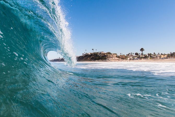 <strong>California (29 bites):</strong> San Diego -- Encinitas is pictured -- is the shark bite hot spot of California, with 20 confirmed unprovoked shark attacks since 1926.