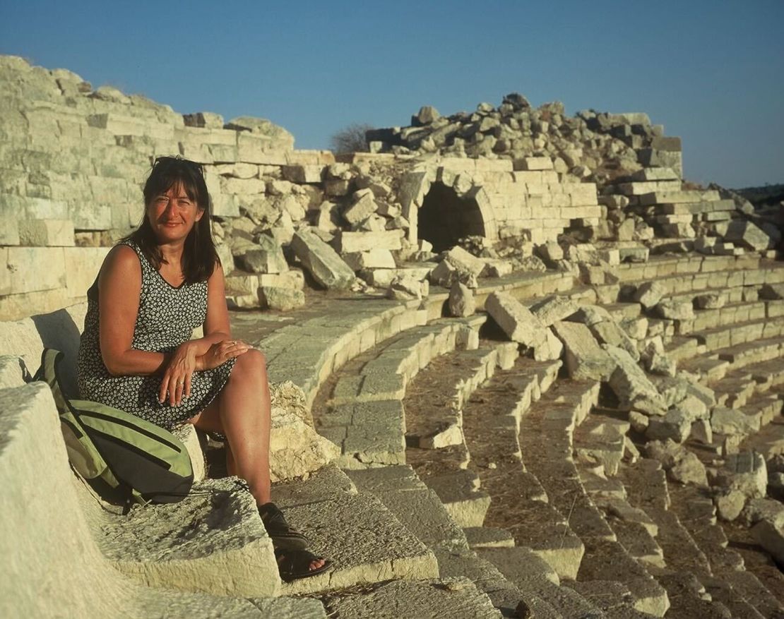 Dolan still loves traveling. Here she is pictured on a recent trip to Turkey.