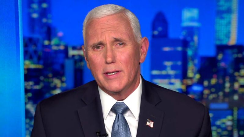 Video: Pence describes moment before Jan. 6 when he thought Trump was ‘coming around’ | CNN Politics