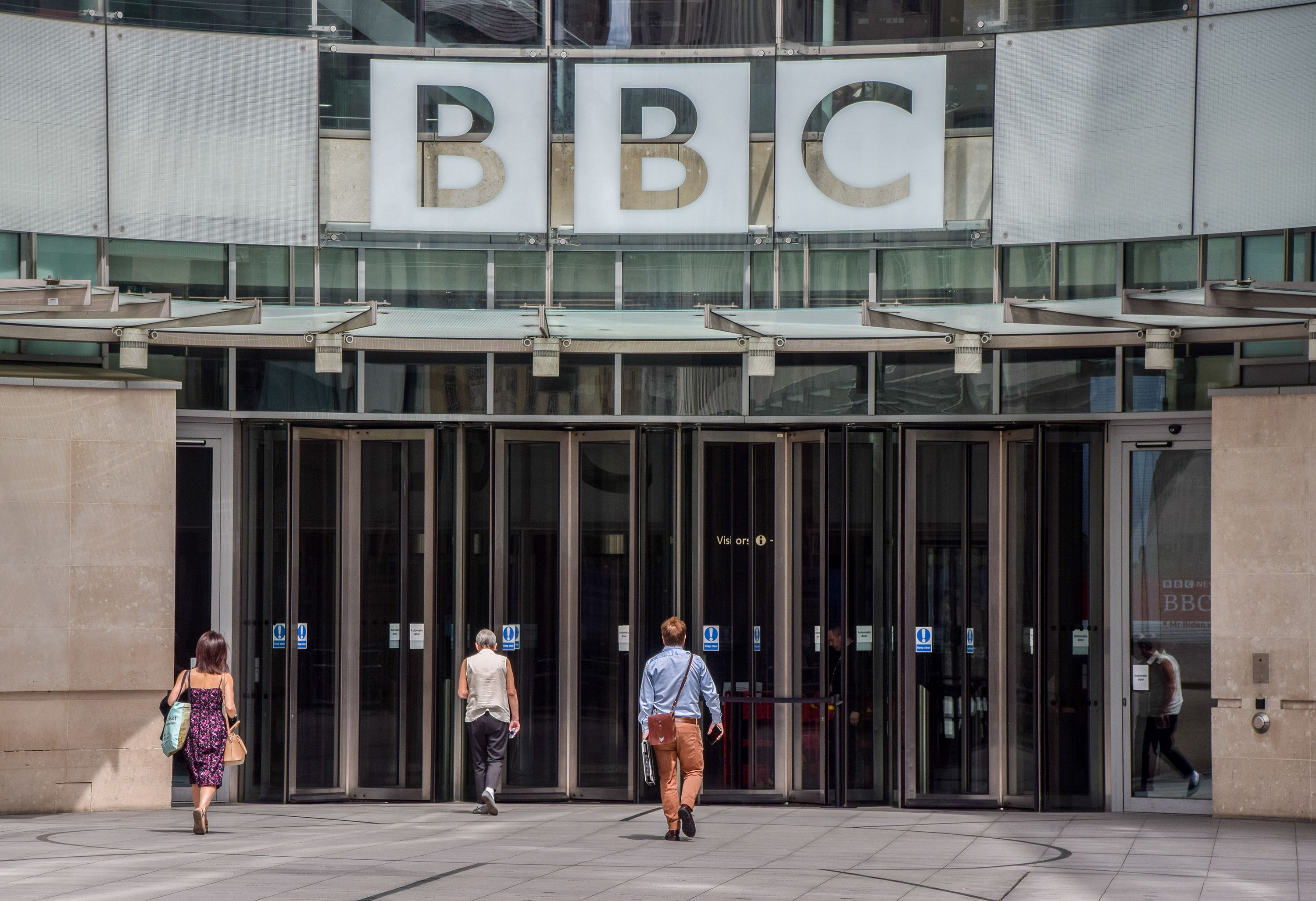 The BBC is unflinching in its coverage of the scandal facing one of its top  anchors