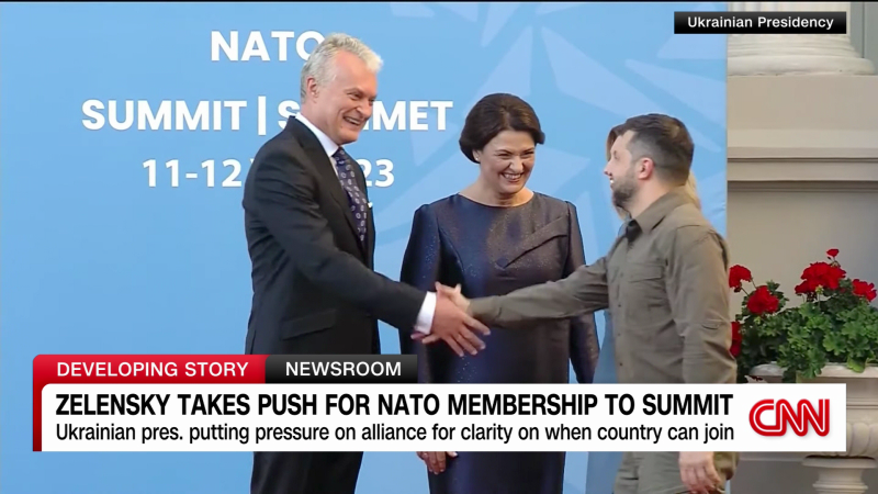 Frustration looms as Ukraine waits for NATO membership  | CNN