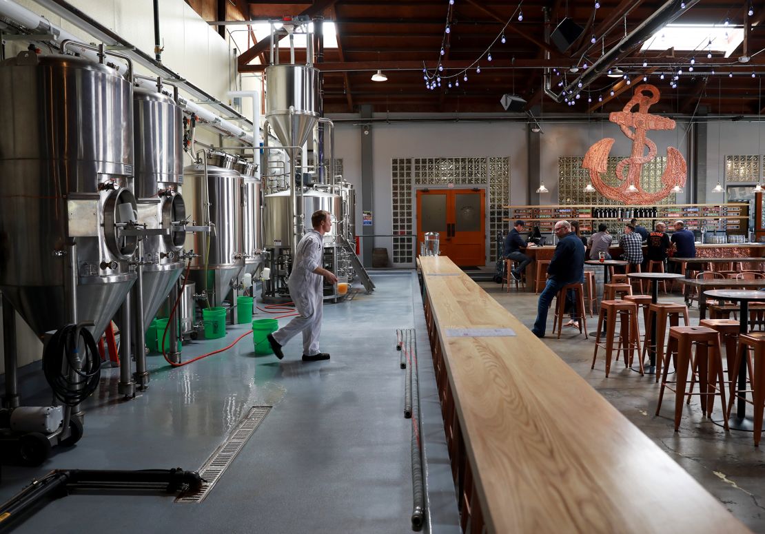 Anchor Brewing in a 2019 photo.