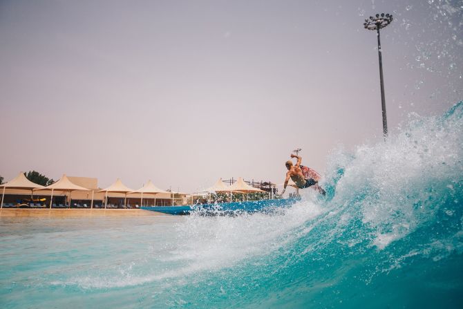 <strong>Price tag:</strong> Bringing white water to the desert doesn't come cheap. The artificial aquatic park cost $50 million. 