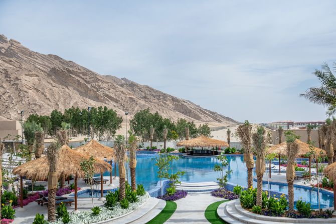 <strong>Aquatic action:</strong> Al Ain Adventure Park is a water sports park that offers kayaking, canoeing and surfing at the base of the Jebel Hafeet mountains. 