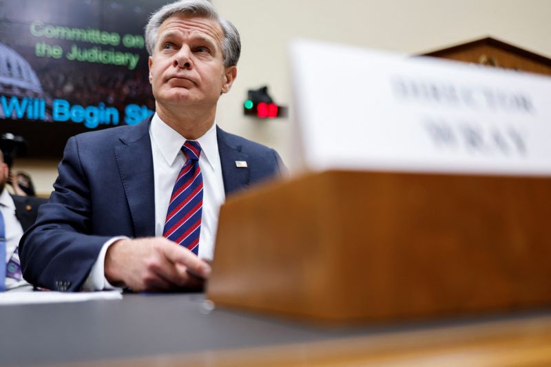 FBI Director Wray Faces Off With His Harshest Critics At Heated ...