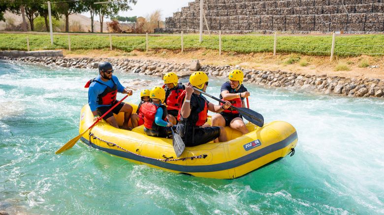 01 card abu dhabi al ain white water river rafting