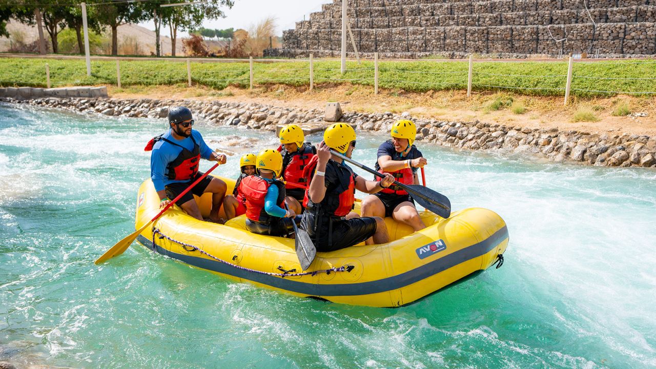 01 card abu dhabi al ain white water river rafting