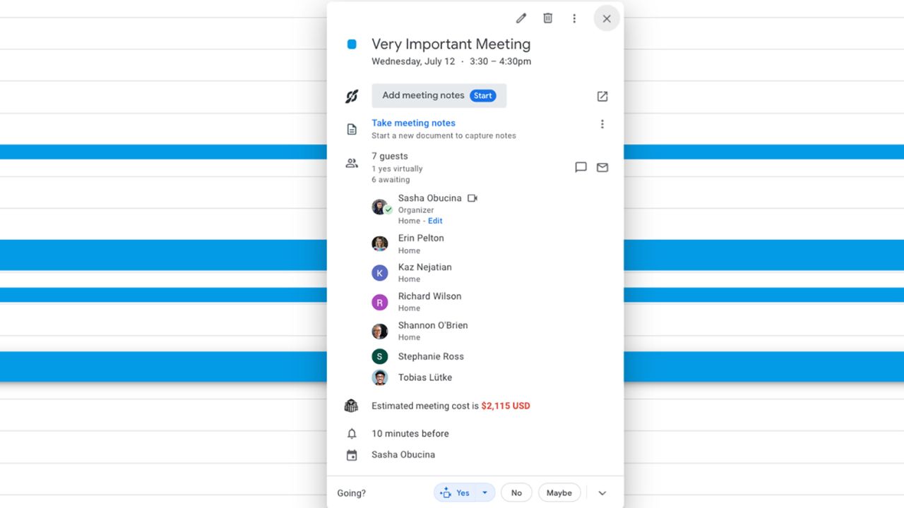 Shopify wants to make it easy for other businesses to see how much pointless meetings are costing them, which is why the company is rolling out its Shopify Meeting Cost Calculator Chrome extension today.