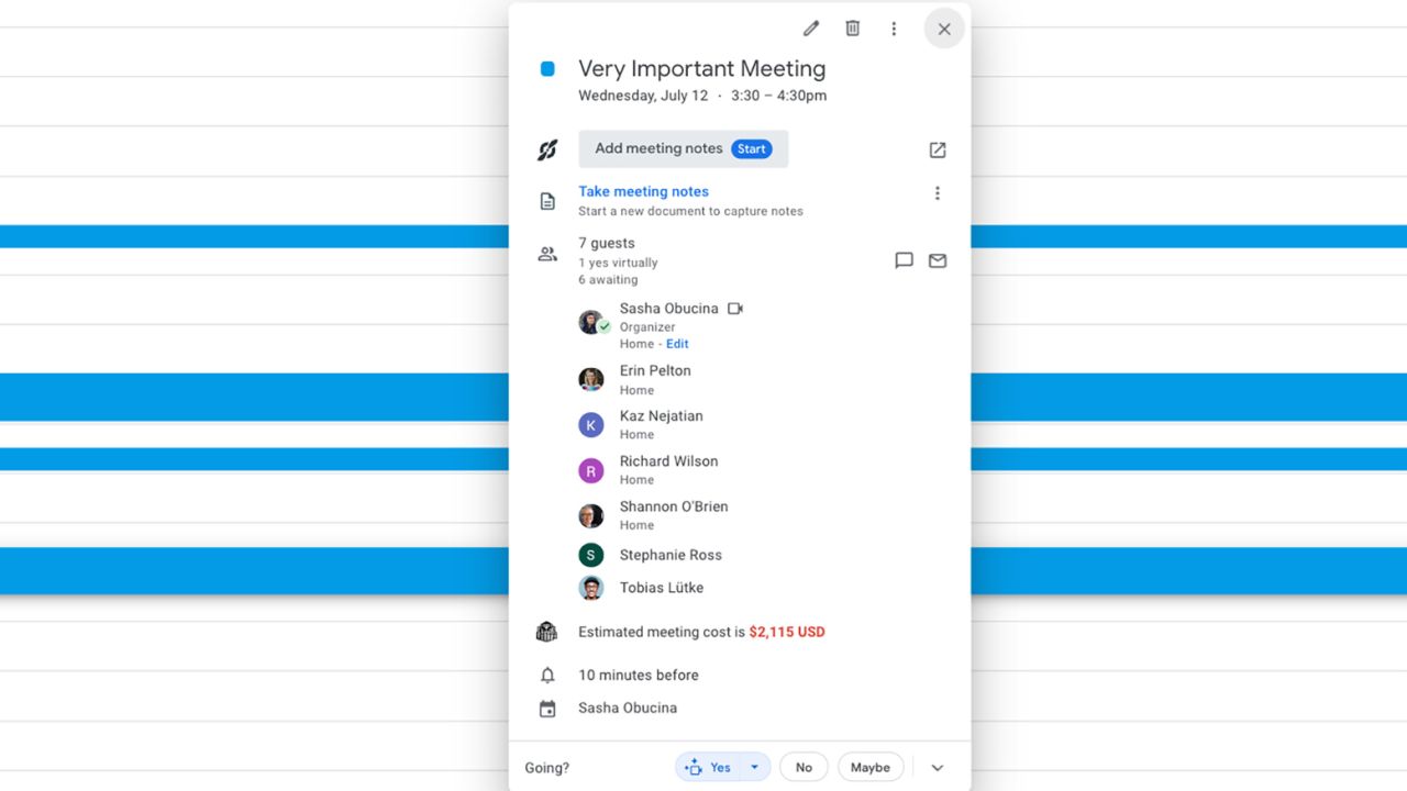 Shopify wants to make it easy for other businesses to see how much pointless meetings are costing them, which is why the company is rolling out its Shopify Meeting Cost Calculator Chrome extension today.