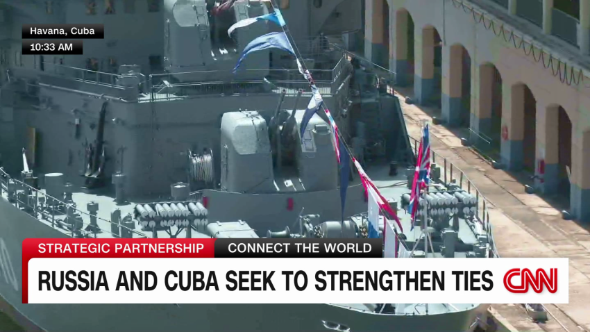 Russian Warship Arrives In Havana As The Nations Strengthen Ties Cnn