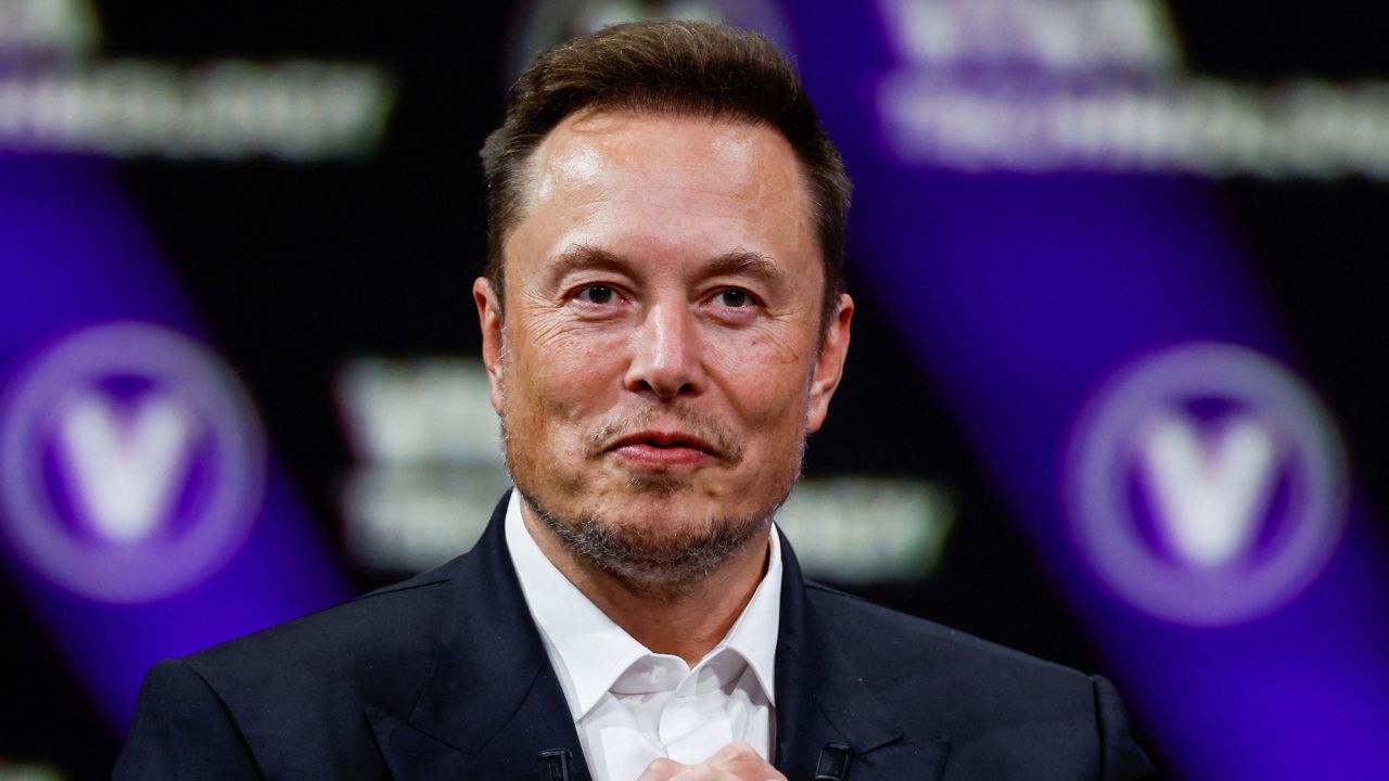 Elon Musk, Chief Executive Officer of SpaceX and Tesla and owner of Twitter, attends the Viva Technology conference dedicated to innovation and startups at the Porte de Versailles exhibition centre in Paris, France, June 16, 2023. 