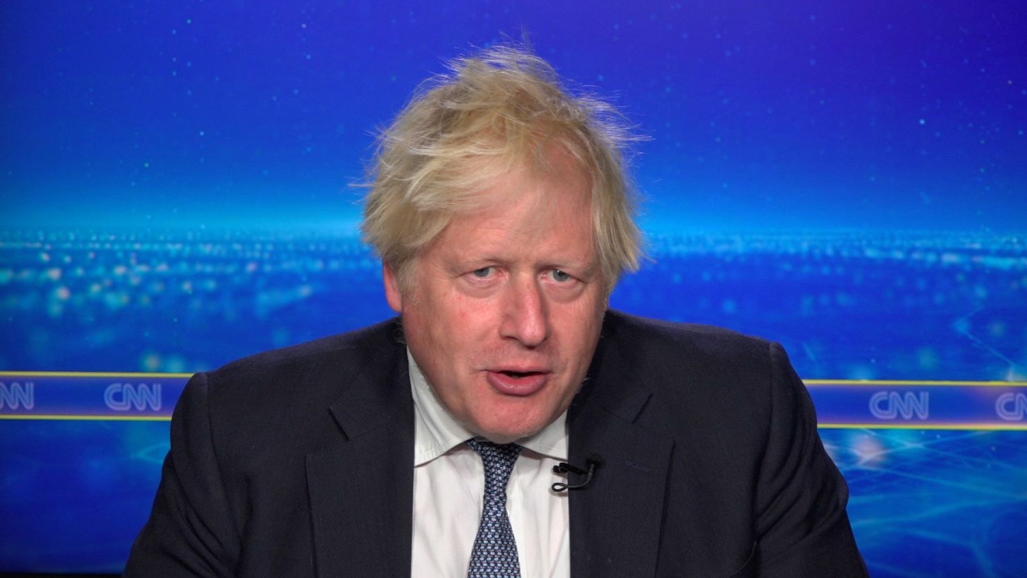 Former British Prime Minister Boris Johnson speaks to CNN's Laura Coates.