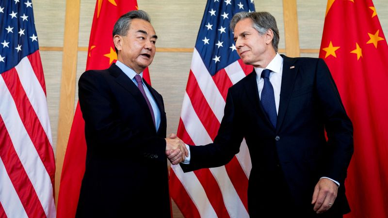 NextImg:Blinken to meet with top Chinese diplomat on sidelines of ASEAN Foreign Ministers' Meeting | CNN Politics