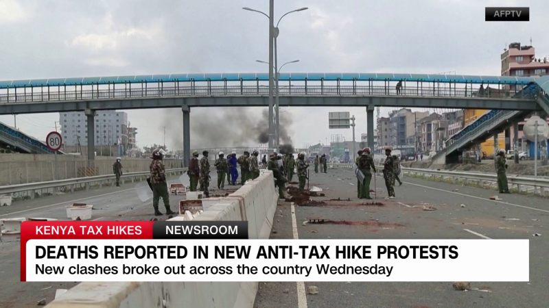 Demonstrators feared dead as protests flare in Kenya over tax hikes   | CNN