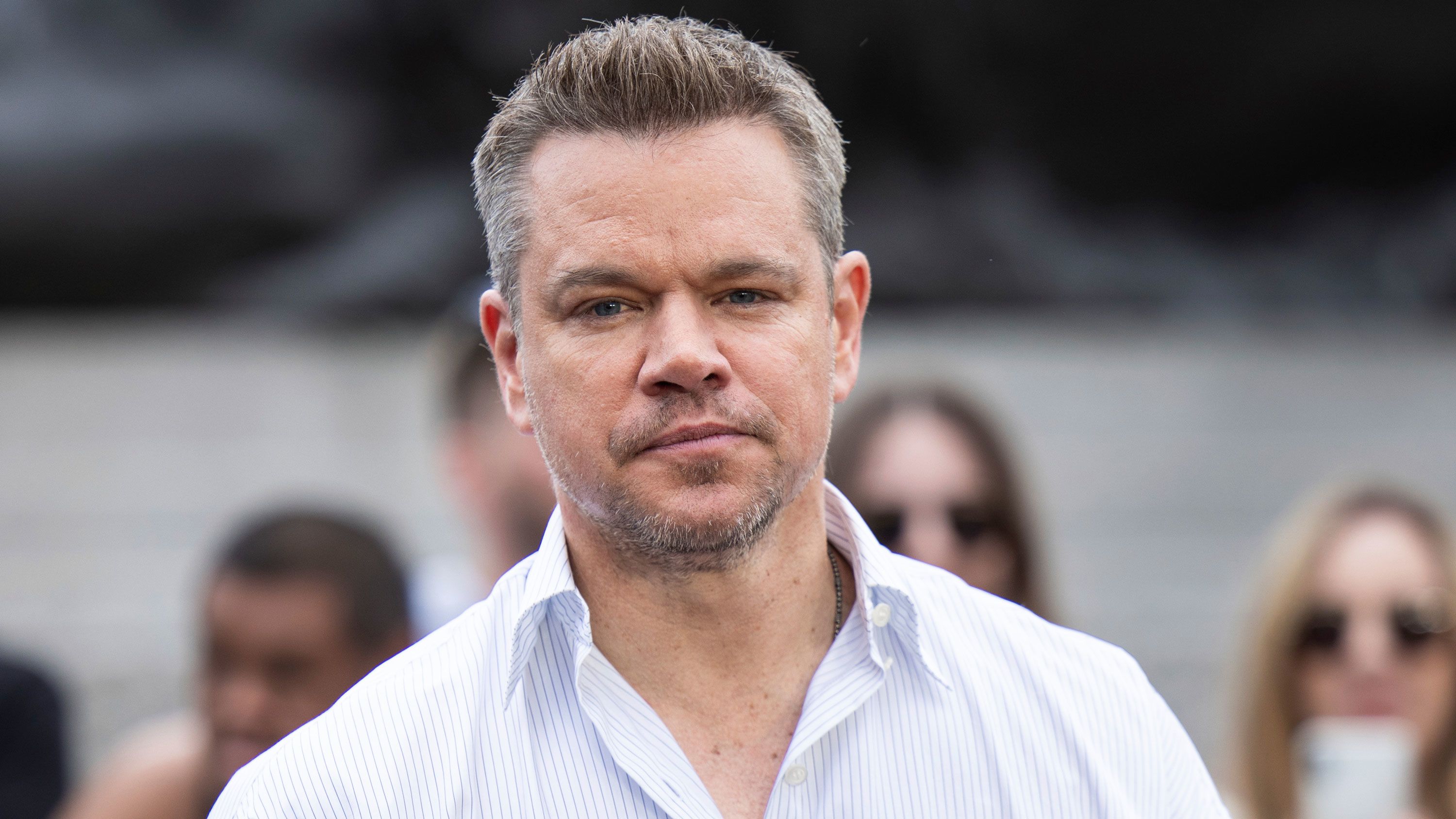 Matt Damon fuels speculation about his casting in Chris