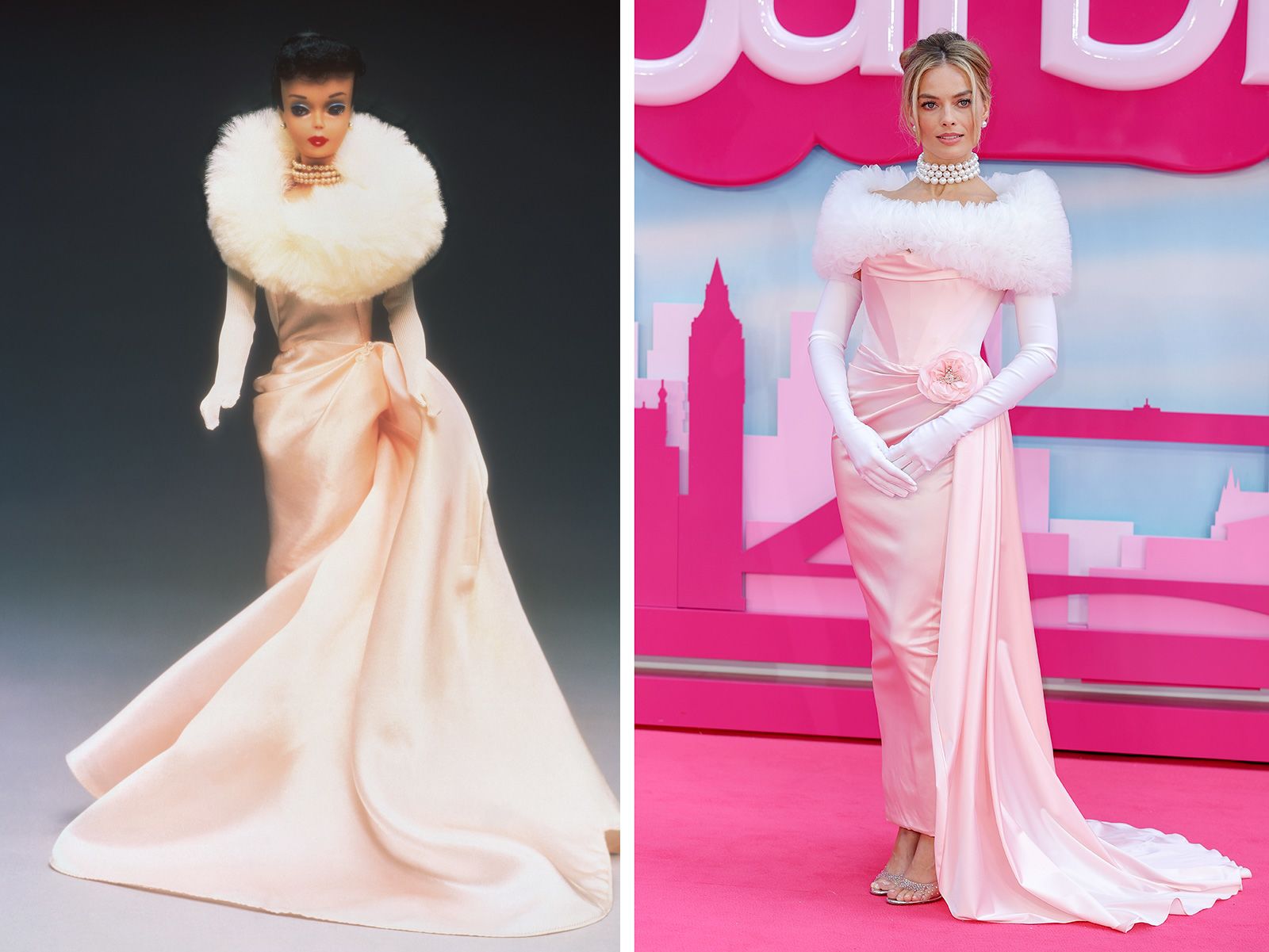 Margot Robbie's Barbie film fashion