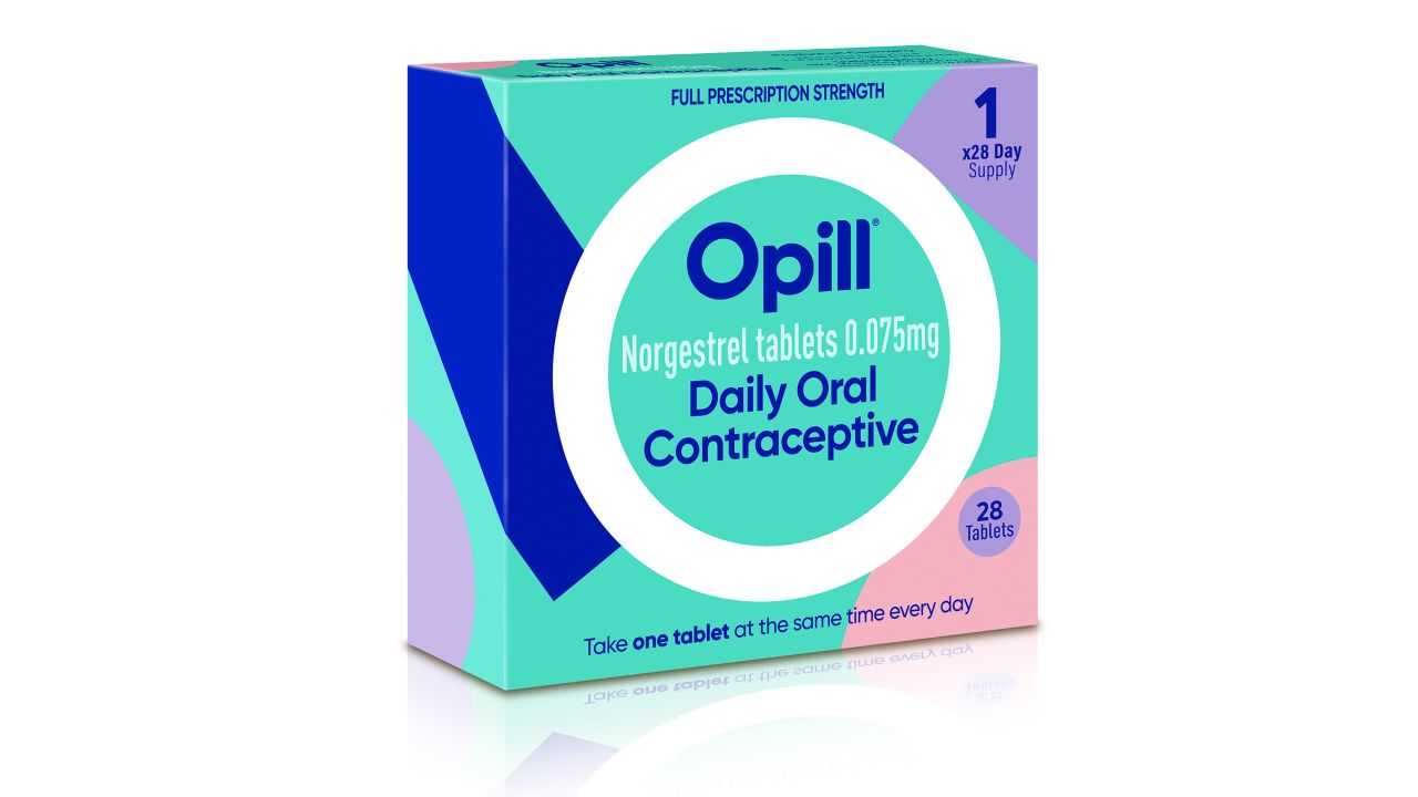 FILE - This illustration provided by Perrigo in May 2023, depicts proposed packaging for the company's birth control medication Opill. U.S. officials have approved the first over-the-counter birth control pill, a major change that will broaden access for women and teenagers. The Food and Drug Administration decision on Thursday, July 13, 2023 means drugmaker Perrigo can sell its once-a-day Opill without a prescription. (Perrigo via AP, File)