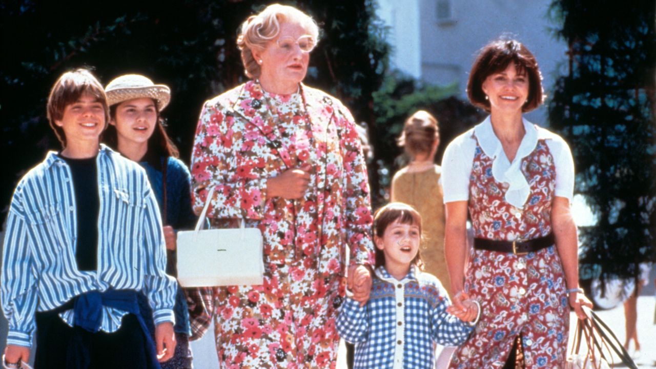Mrs Doubtfire, Matthew Lawrence, Lisa Jakub, Robin Williams, Mara Wilson, Sally Field