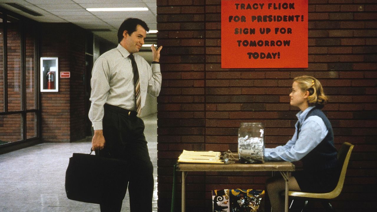 Matthew Broderick, Reese Witherspoon in "Election" - 1999
