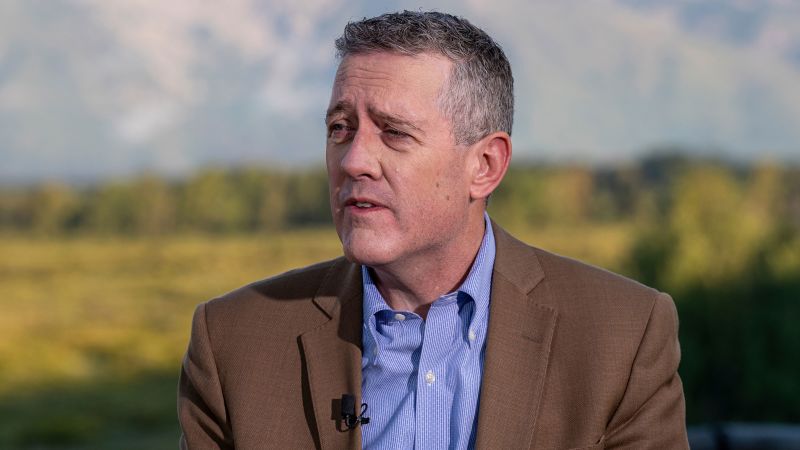 NextImg:St. Louis Fed President James Bullard is stepping down, effective August | CNN Business