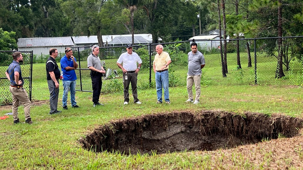 A Florida sinkhole that killed a man in 2013 just opened for the third