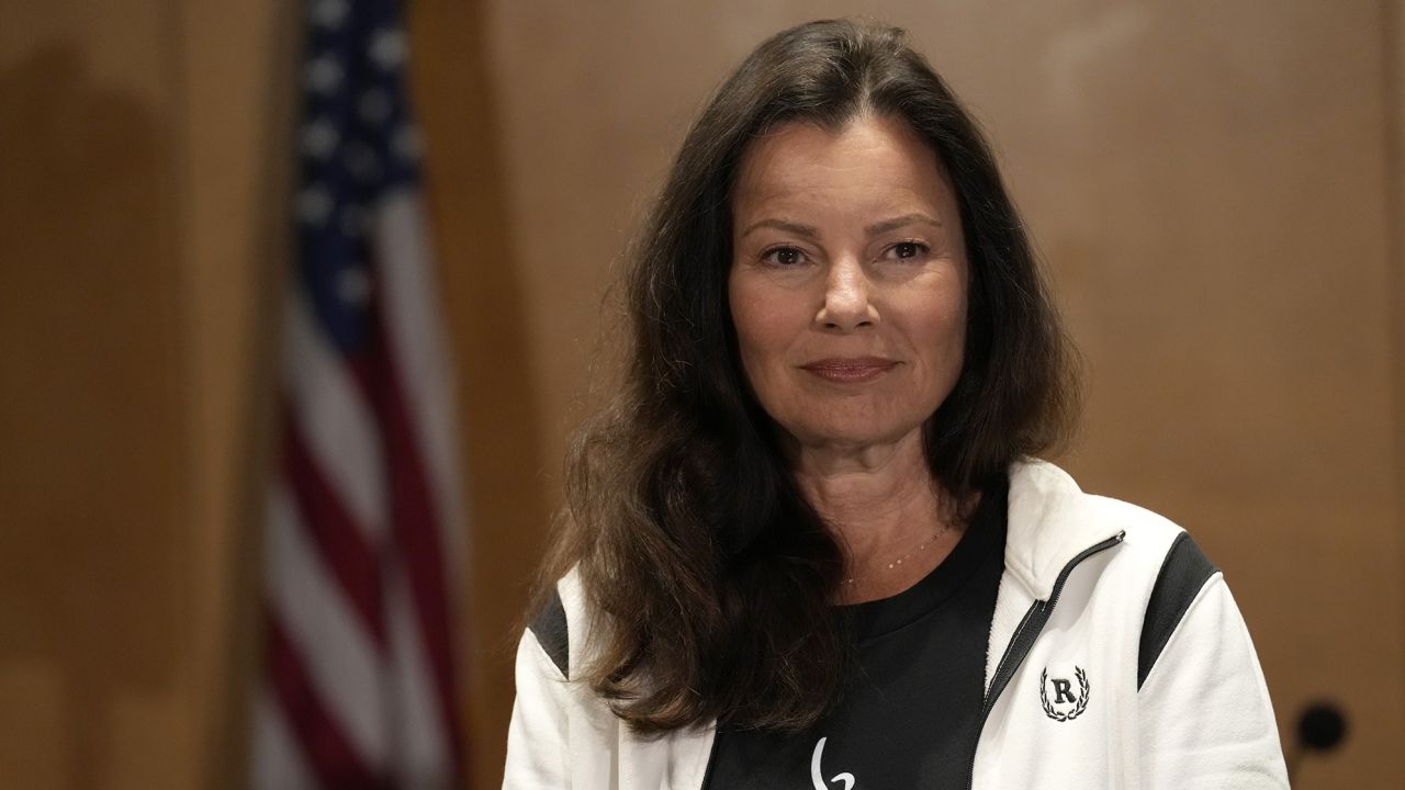 SAG-AFTRA president Fran Drescher, speaking at a press conference in July, has put a recognizable face on the guild's demands.