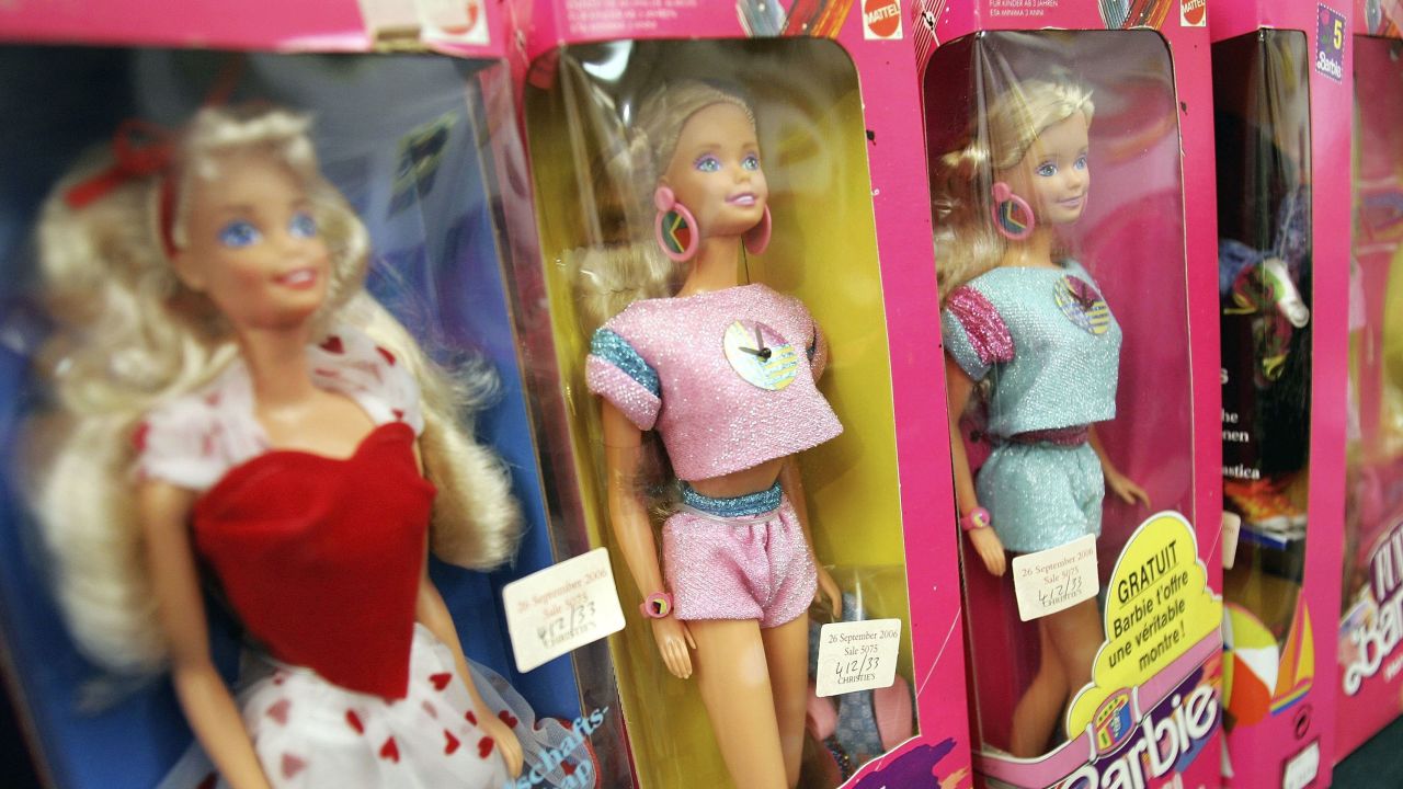 LONDON - SEPTEMBER 26:  Pink boxes of barbie dolls lie at Christies South Kensington as part of a collection of 4,000 barbie dolls that will be auctioned today on September 26, 2006 in London, England. The collection is the biggest in private hands to be auctioned.  (Photo by Chris Jackson/Getty Images)