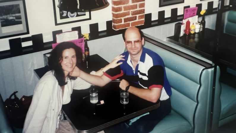 <strong>Reminiscing:</strong> The couple met up on two occasions. On the second meet up, in 1992, "we reminisced that our romance was the most romantic of our lives," recalls Marty.